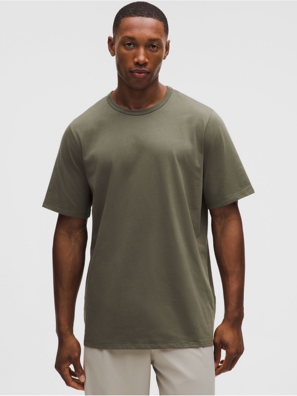 Lululemon Men's Green Fundamental Tee - XL
